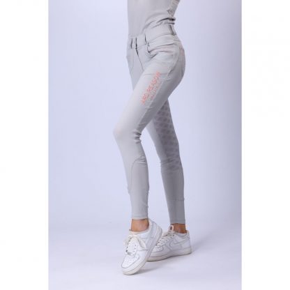 Grey And Rose Competition Breeches