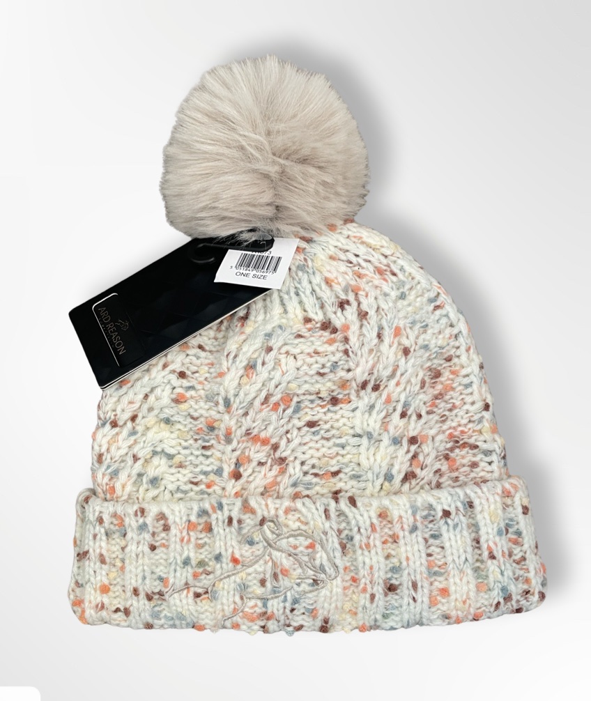 Thermal Pom Pom hat Ard Reason Equestrian